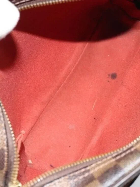 LOUIS VUITTON Damier Ebene Olaf PM Shoulder Bag N41442 LV Auth ka1987 - Picture 10 of 15